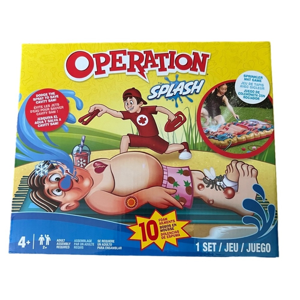 NWT New in Box Operation Splash backyard water fun classic game reconfigured #2